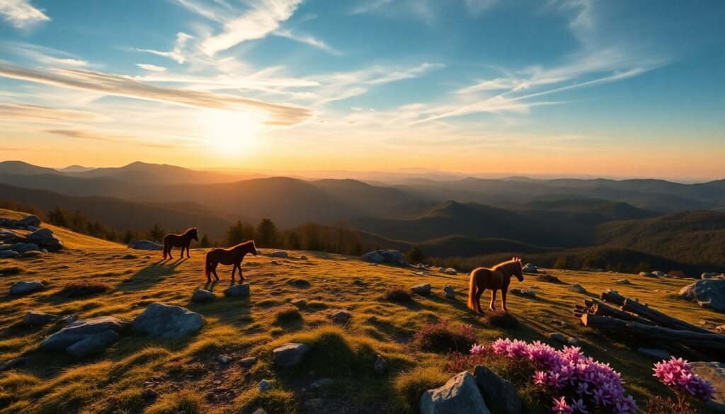 Appalachian Grayson Highlands scenic trail photography