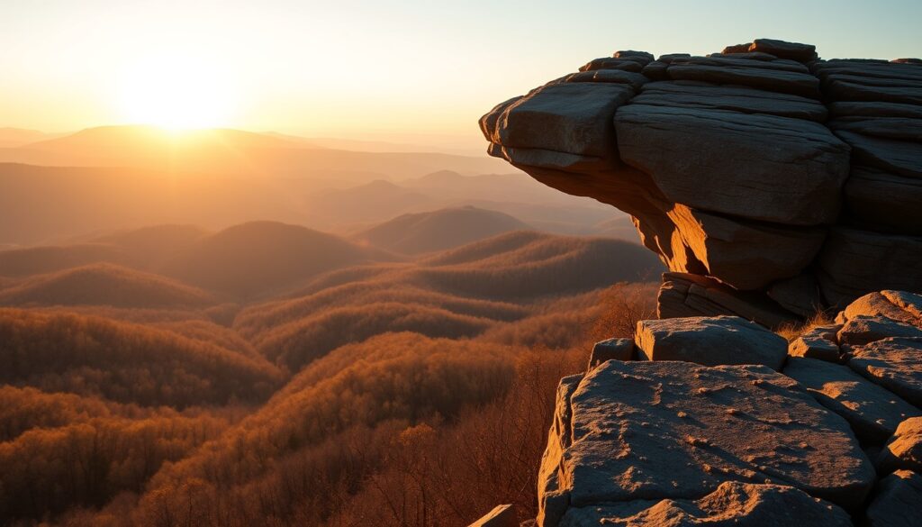 McAfee Knob Appalachian Trail Virginia Scenic Vista
