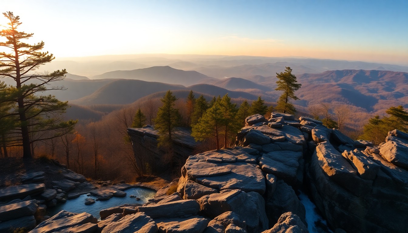 McAfee Knob Appalachian Ridge - University Life Magazine scenic photography